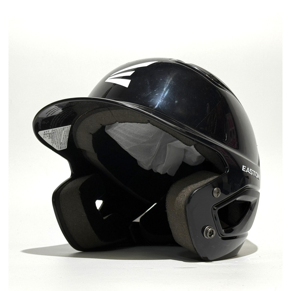 Easton Kids Black Batting Helmet with White Logo
